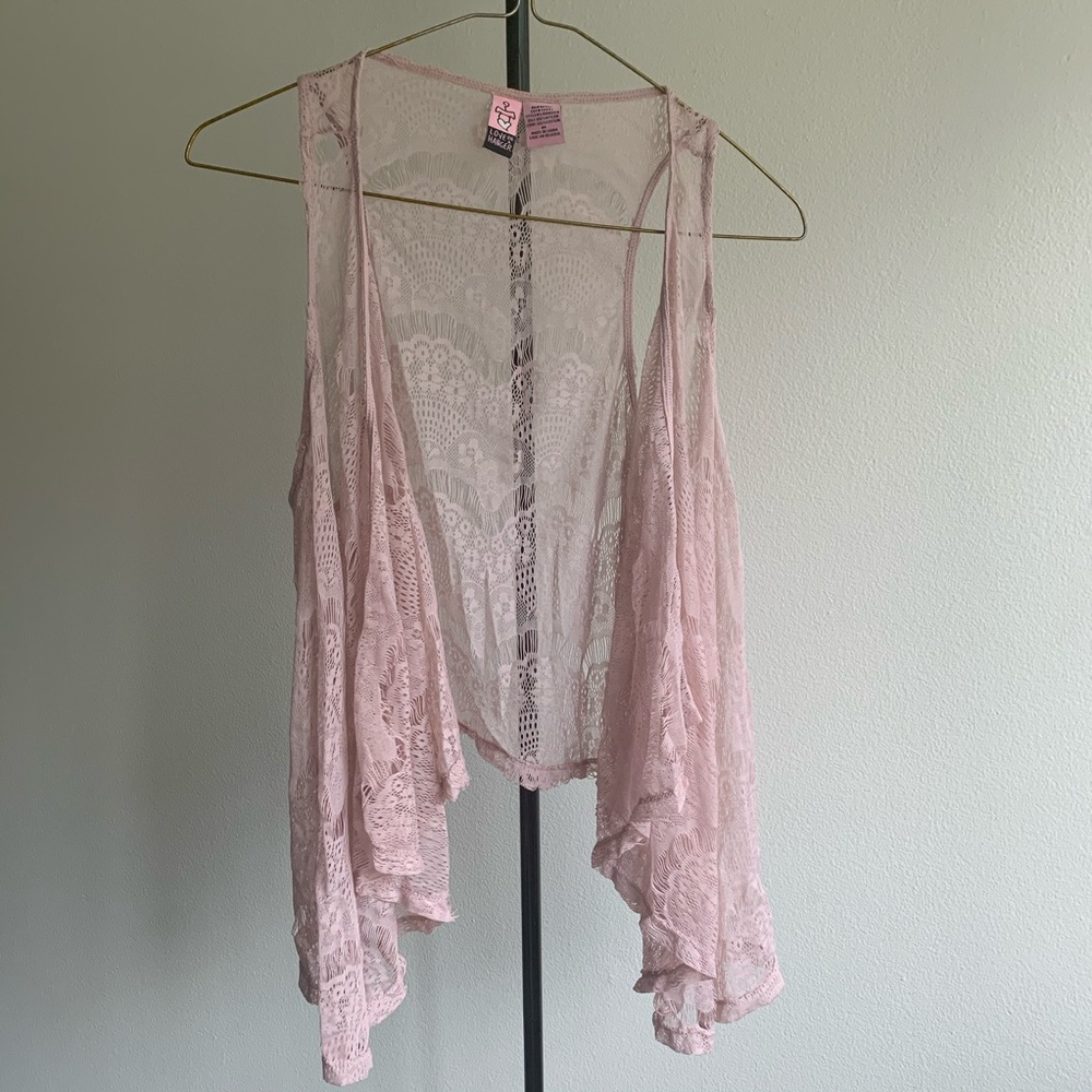 Love on a Hanger Lace Cover Up